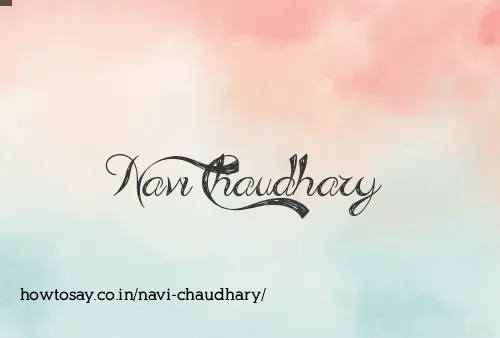 Navi Chaudhary