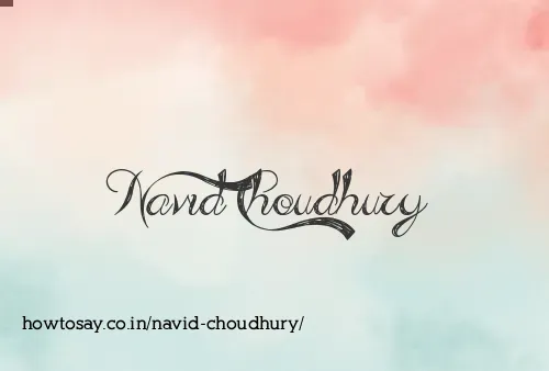 Navid Choudhury