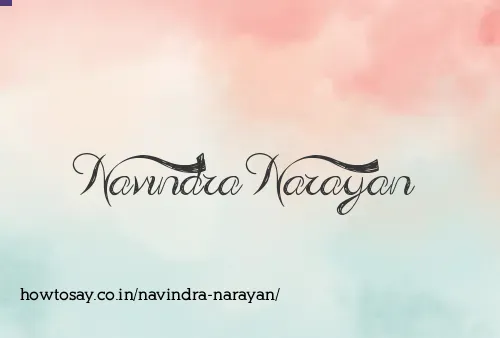 Navindra Narayan