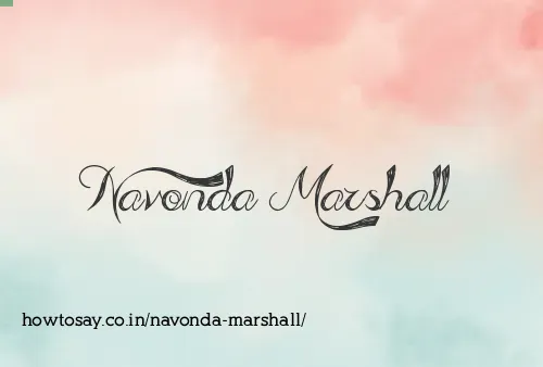 Navonda Marshall