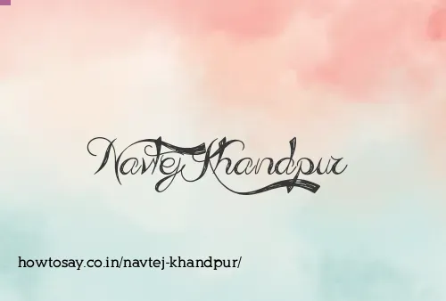 Navtej Khandpur