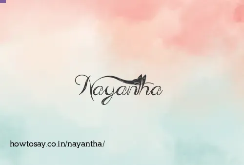 Nayantha