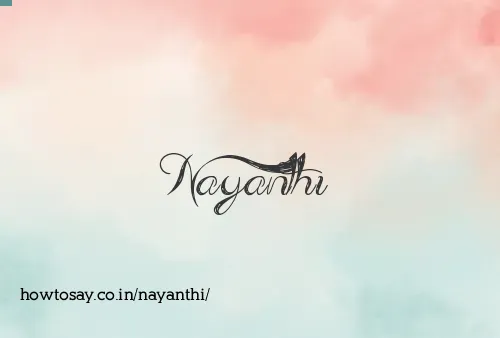 Nayanthi