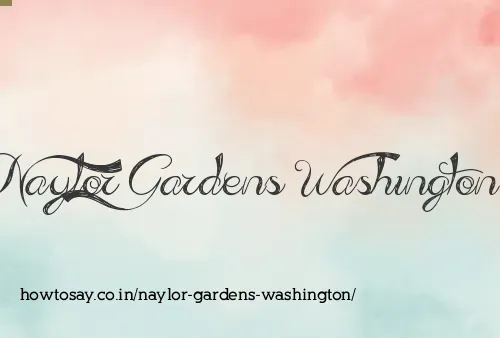 Naylor Gardens Washington