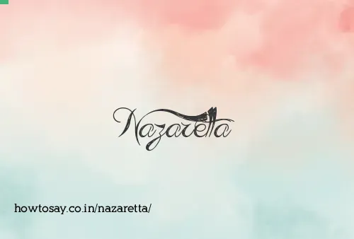 Nazaretta
