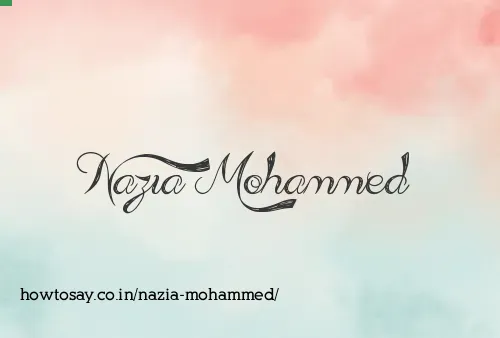 Nazia Mohammed