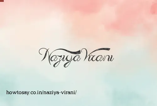 Naziya Virani