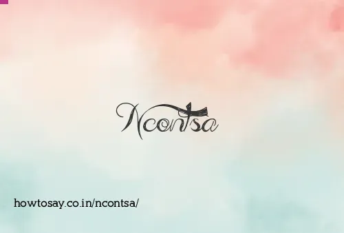 Ncontsa