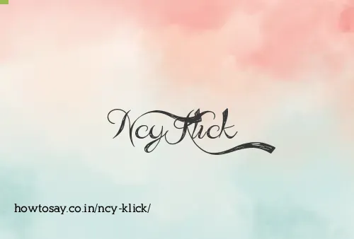 Ncy Klick