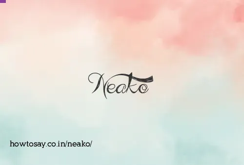 Neako