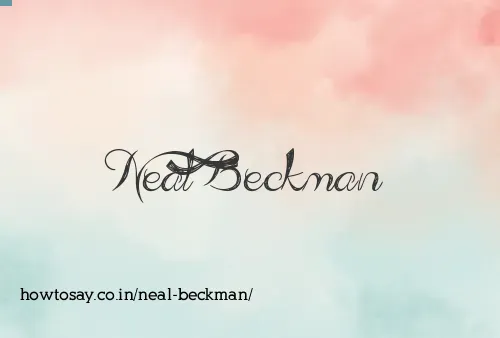 Neal Beckman