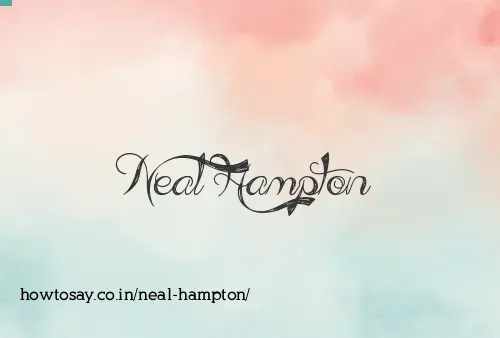 Neal Hampton