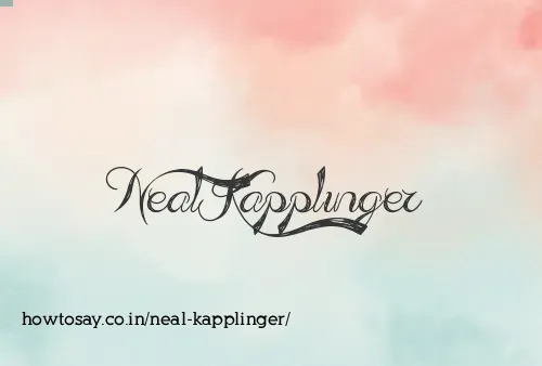 Neal Kapplinger
