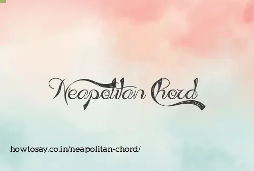 Neapolitan Chord