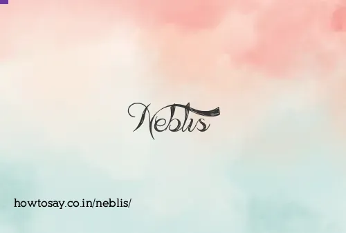 Neblis