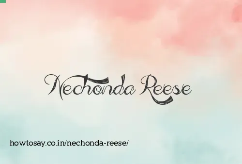 Nechonda Reese