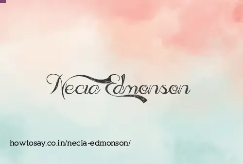 Necia Edmonson