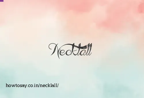 Necklall