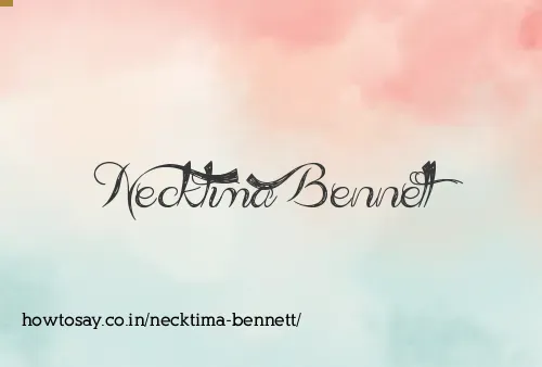 Necktima Bennett