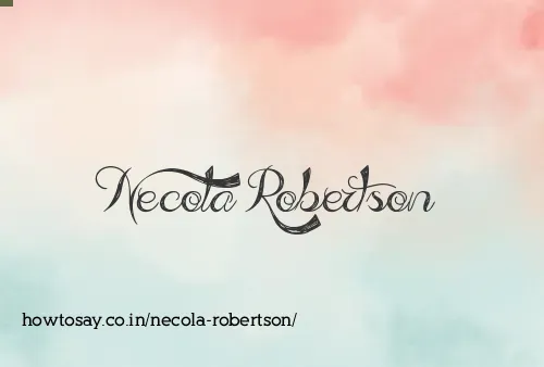 Necola Robertson