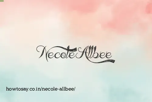 Necole Allbee