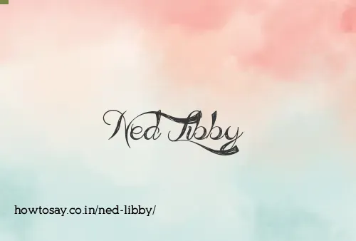 Ned Libby