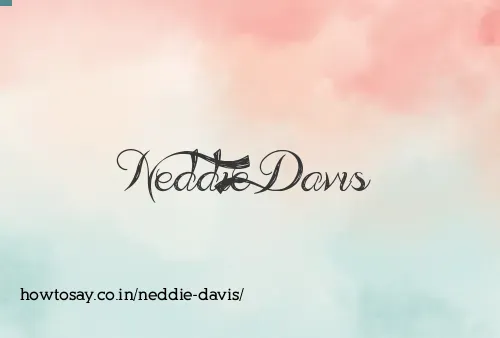 Neddie Davis