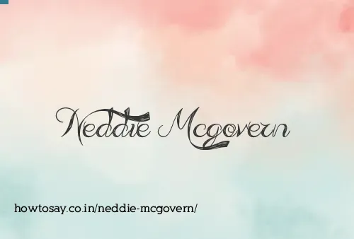 Neddie Mcgovern