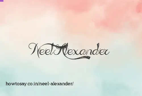 Neel Alexander