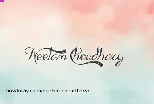 Neelam Choudhary