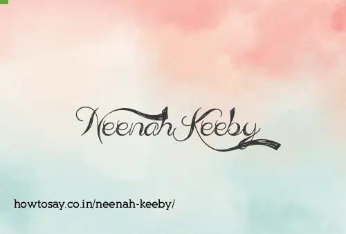 Neenah Keeby