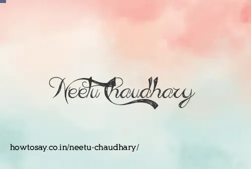 Neetu Chaudhary