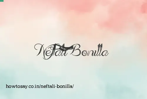 Neftali Bonilla