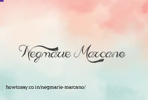 Negmarie Marcano
