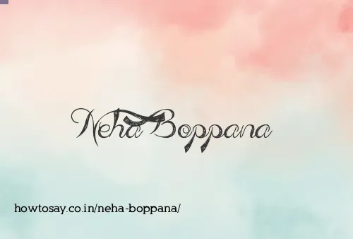 Neha Boppana
