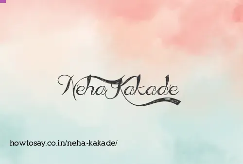 Neha Kakade