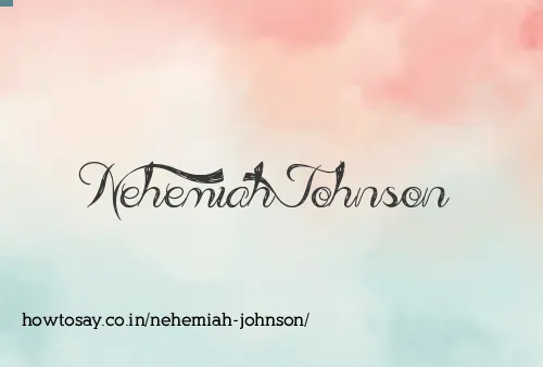 Nehemiah Johnson
