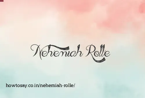 Nehemiah Rolle