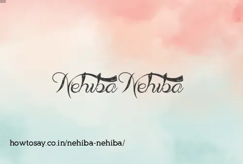 Nehiba Nehiba