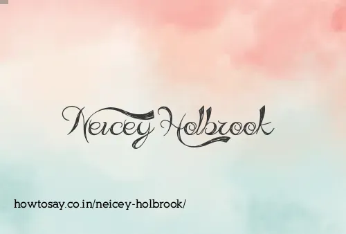 Neicey Holbrook