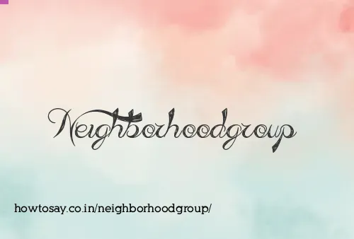 Neighborhoodgroup