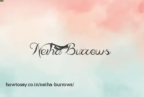 Neiha Burrows