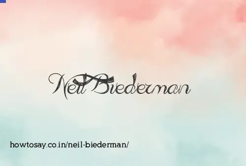 Neil Biederman