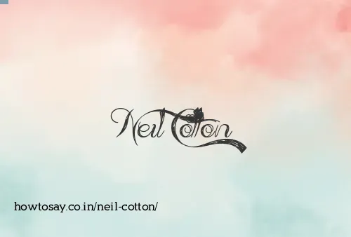Neil Cotton