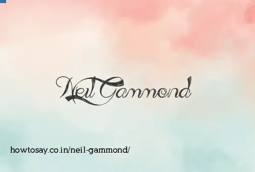Neil Gammond