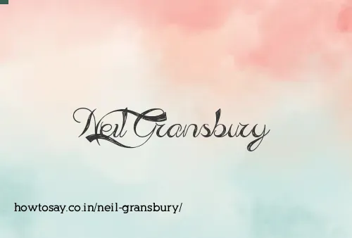 Neil Gransbury