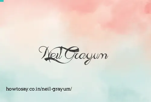 Neil Grayum