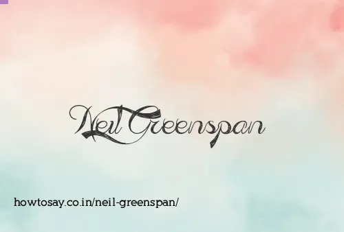 Neil Greenspan