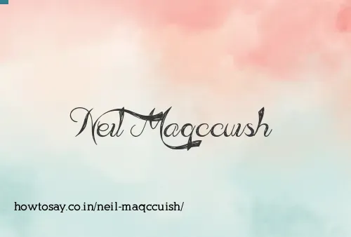 Neil Maqccuish