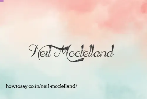 Neil Mcclelland